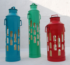 Milk can Outdoor Lamp Sahil & Sarthak